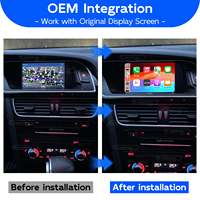 Módulo Decodificador Inalámbrico Apple CarPlay Android Auto para Audi MMI 3G MIB RMC, Kit de Interfaz A1 A3 A4 A5 A6 A7 A8 Q2L Q3 Q5 Q5L Q7