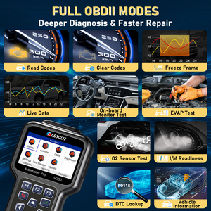 SC850 OBD2 <strong>Auto</strong> <strong>Scanner</strong> OBDII/EOBD Car <strong>Code</strong> Reader Diagnostic Tool with LCD Display for US EU Asian Brands Model M3 - Product Image 2