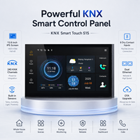 Système domotique KNX, contrôle de l'éclairage de toute la maison, produits domotiques, automatisation de la maison, interrupteur mural intelligent KNX pour hôtel, appartement