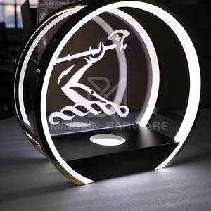 Mingxin Barware HENNESS One Bottle Presenter Night Club Bar Recargable Champagne Whisky Bottle Glorifier - Product Image 3