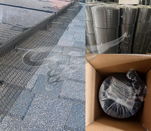 Màn hình lá chắn bảng điều khiển năng lượng mặt trời 8 "x100ft | lưới chống chim | Bảo vệ năng lượng mặt trời trên mái nhà và mặt đất | Thời tiết và dễ dàng cài đặt - Product Image 5