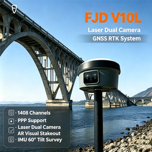 Récepteur GNSS RTK laser FJDynamic Trion V10L version globale avec logiciel évolutif et fonction Google - Product Image 6