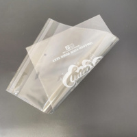 Grs recyclable 100% Pe emballage transparent housses de couette serviettes taies d'oreiller Crear plastique vêtement auto-adhésif sac