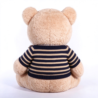 Ourson en peluche en gros d'usine avec vêtements - Adorable poupée en peluche moelleuse, cadeau de vacances pour enfants