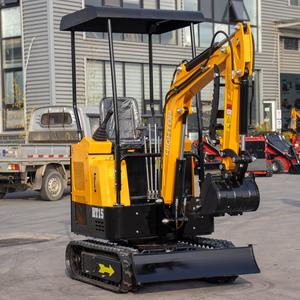 סין חם מכירה קטנה של מכונות חפירה עם דלי בולדוזר 1.5 טון מיני מחפר 1.5 t - Product Image 5