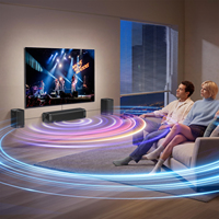Système audio pour téléviseur avec 2 enceintes surround, barre de son pour Smart TV, barre de son pour home cinéma