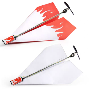 Kit d'<span class=keywords><strong>avion</strong></span> en <span class=keywords><strong>papier</strong></span> DWI Dowellin, contrôlé par radiocommande. Facile à piloter avec pilote automatique et stabilisateur gyroscopique. Pour les amateurs, les pilotes - Product Image 1