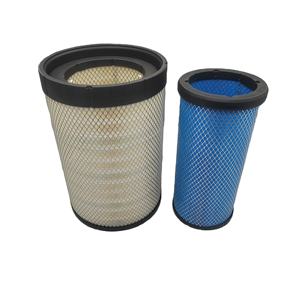 PU3045 PU3046 ไส้กรองอากาศแบบเปลี่ยนได้ ป้องกันฝุ่นละอองอย่างดีเยี่ยม สำหรับรถบรรทุกเหมืองระยะไกล Sinotruk <span class=keywords><strong>Steyr</strong></span> - Product Image 1