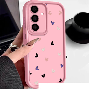 Funda Protectora para Teléfono Móvil con Diseño <span class=keywords><strong>de</strong></span> Corazón Colorido, Estilo Lente <span class=keywords><strong>de</strong></span> Escalera, <span class=keywords><strong>a</strong></span> <span class=keywords><strong>Prueba</strong></span> <span class=keywords><strong>de</strong></span> Golpes, <span class=keywords><strong>de</strong></span> TPU, para Samsung A26 A32 <span class=keywords><strong>A33</strong></span> A34 A35 A36 A50 A51 - Product Image 3