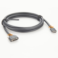 PoCL Camera Link MDR26 a SDR26 Conjunto de cable de cadena de arrastre macho para tarjeta receptora de captura de marco de visión artificial AVT Dalsa CCD