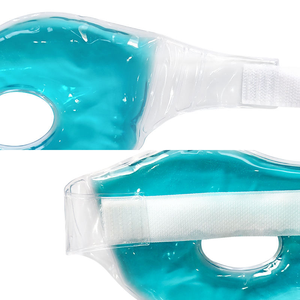 Masque pour les yeux en gel réutilisable avec logo personnalisé, thérapie chaude/froide, micro-ondable, pour les yeux gonflés, les cernes, apaisant et confortable - Product Image 5