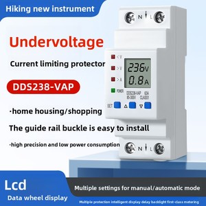 Perangkat Pelindung Tegangan Lebih Otomatis 220V untuk Rumah Tangga, Saklar Proteksi Arus Lebih AC, Proteksi Beban Lebih, dan Proteksi Petir - Product Image 5