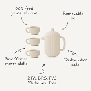 Juego <span class=keywords><strong>de</strong></span> <span class=keywords><strong>4</strong></span> piezas, juego <span class=keywords><strong>de</strong></span> té <span class=keywords><strong>de</strong></span> bebé <span class=keywords><strong>de</strong></span> silicona sin BPA, juguetes <span class=keywords><strong>de</strong></span> baño <span class=keywords><strong>de</strong></span> cocina <span class=keywords><strong>para</strong></span> niños pequeños - Product Image 2