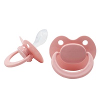Tétine en latex pour bébé adulte en silicone décorée à faire soi-même en vrac sans BPA personnalisé vente en gros