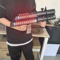 Machine à confettis portative à 3 têtes, pistolet à confettis rechargeable, pistolet portatif pour scène, mariage, fête, lanceur de confettis, canon à confettis