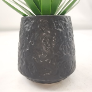 Vente en gros de petites plantes succulentes artificielles en pot en céramique, déco murale suspendue pour la fête des mères à la maison, au bureau ou dans la salle de bain - Product Image 5