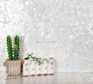 Pera vela azulejo blanco ilusión madre de perla mosaico azulejo hogar cocina Backsplash mosaico diamante Concha blanca Concha mosaico - Product Image 3