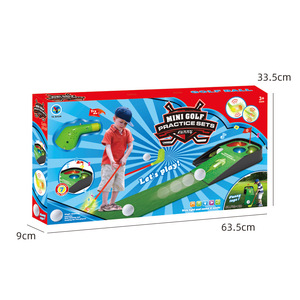Ensemble d'entraînement de golf pour enfants, avec balles et clubs, pour jouer en intérieur et en extérieur, de 5 à 13 ans, jeu de golf jouet n°789-41 - Product Image 2