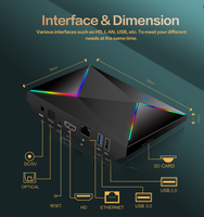 Novedad R69 Plus Allwinner H728 Octa Core Android 14 TV Box Video 8K WiFi de Doble Banda Ethernet 1000M IPTV Decodificador Android