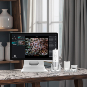 Chuyên Nghiệp 5G Wifi Không Dây Sử Dụng Nhà Phân Tích Da Đầu Chuyên Nghiệp LCD Rohs Chứng Nhận Sẵn Sàng Để Tàu Phân Tích Da Đầu - Product Image 1