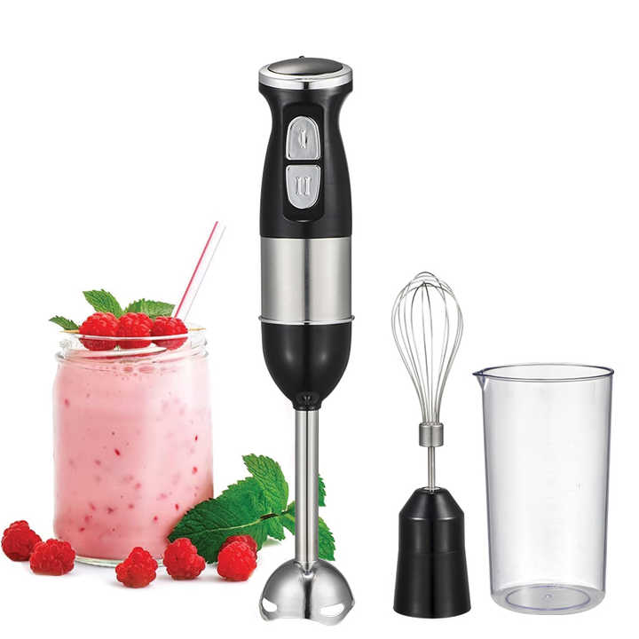 Blender de mana personalizat Leazo Blender de mana manual Blender Stick Blender Motor Blender Storcator Mixer electric 4 in 1 Licuadora