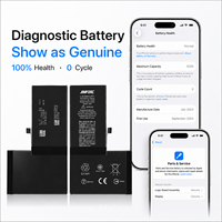 Baterías OEM de Diagnóstico Versión Actualizada para iPhone XS 11 12 14 16 17 Pro Max: Se Muestran como Genuinas