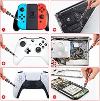 Set alat perawatan elektronik magnetik, kamera ponsel profesional, Laptop, PC, Set mata obeng 115 dalam 1