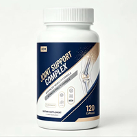 Capsules de méthylsulfonylméthane à marque privée avec glucosamine et chondroïtine, 120 pièces, mélange nutritif pour la routine diététique quotidienne