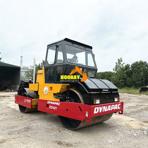 Used Dynapac CA30D CA602 CA251 CC421 CC422 CA25d Single Drum Tire Roller <b>Gasoline</b>/Cummins Engine High Digging Power Lower Price - Product Image 1