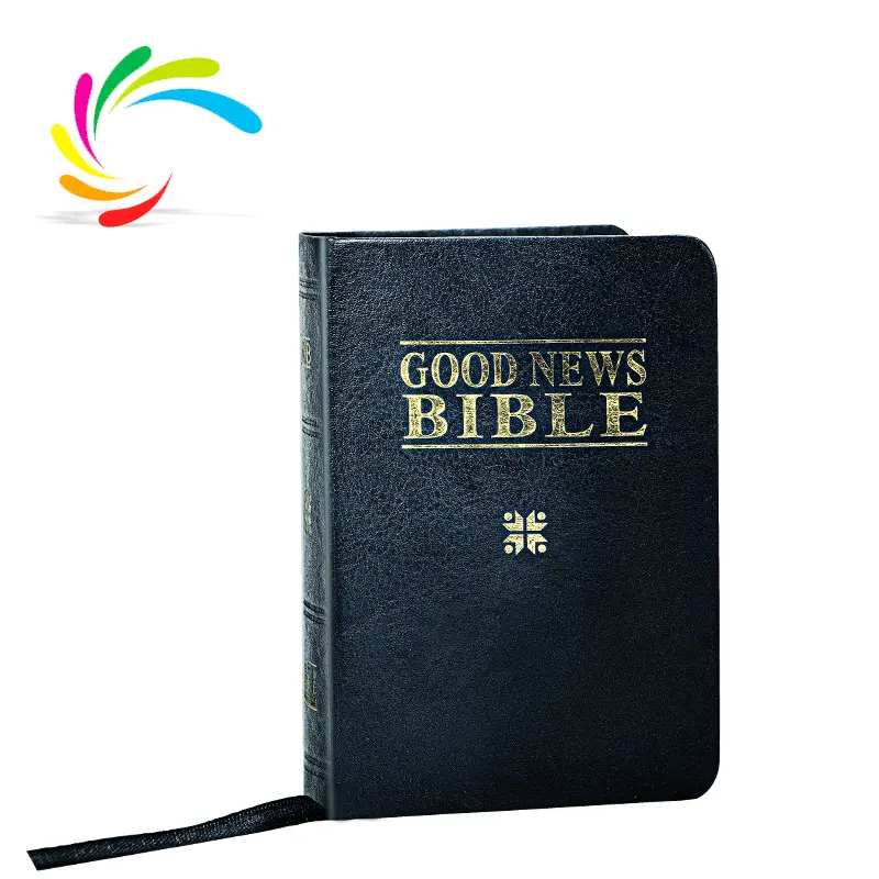 2022 wholesale cheap high quality hardcover book printing premium leather cover good news bible holy bible