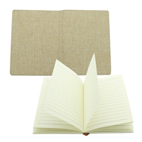 Papier peint en lin à Sublimation automatique A4/A5/A6, carnet de notes imprimé en taille complète