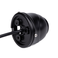 Cámara de Domo para Auto Personalizada OEM ODM, Impermeable, con Visión Nocturna Infrarroja, Cambio de Color Blanco y Negro, y Cable de Aviación de 4 Pines