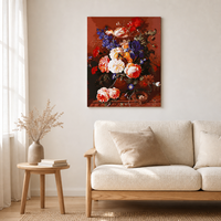 Peintures acryliques en gros 40*50cm, tableau de fleurs nature morte à peindre par numéros