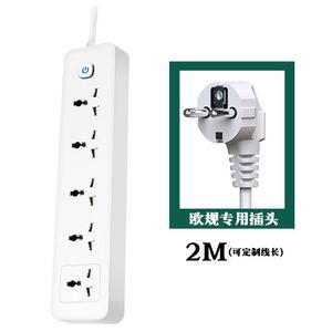 Thương mại nước ngoài công suất cao ổ cắm phổ quát Hàng Plug-in nhà Dải mở rộng dòng <span class=keywords><strong>2</strong></span> mét - Product Image 5