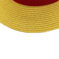 Shinehats OEM verano personalizado mujer Playa Sol sombreros de paja con logotipo personalizado Cospaly Monkey D Luffy sombrero de paja