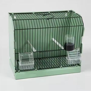 Offre Spéciale Promotion Usine Vente en Gros Cages à Oiseaux de Bonne Qualité Cage d'Exposition pour Perroquet Canari en Acier Métallique - Product Image 2