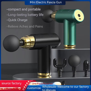 ปืนนวดกล้ามเนื้อไร้สายแบบสัมผัสหน้าจอ พร้อมหัวนวดหลายแบบ สำหรับนวดเนื้อเยื่อลึกด้วยการสั่นสะเทือน - Product Image 2