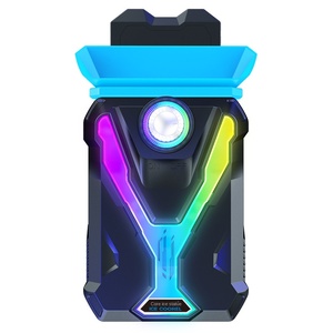 F1 Intelligent Plastic Laptop <strong>Cooling</strong> <strong>Pad</strong> with Radiator Exhaust and Adjustable Wind Speed <strong>Notebook</strong> Temperature Control Fan - Product Image 1