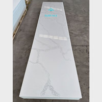 Comptoirs en surface solide 100 % pure et en acrylique modifié, thermoformés, prix usine Chine, pour cuisine