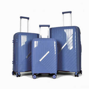 Kongzhongniao Luxury Waterproof <strong>Light</strong> <strong>Weight</strong> 4-Wheel Carry-On Travel <strong>Suitcase</strong> Set PP Trolley - Product Image 2