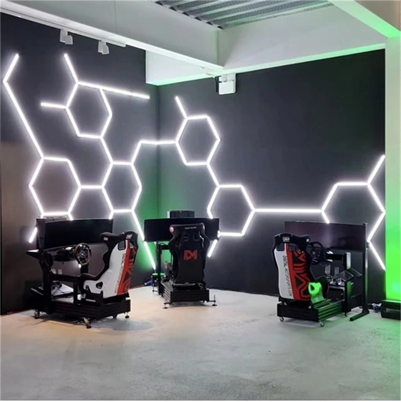 New Trend Pc Cover Detailed Work Light Honeycomb Led Light in Stock Garage Ceiling Lights for Indoor Working Garage