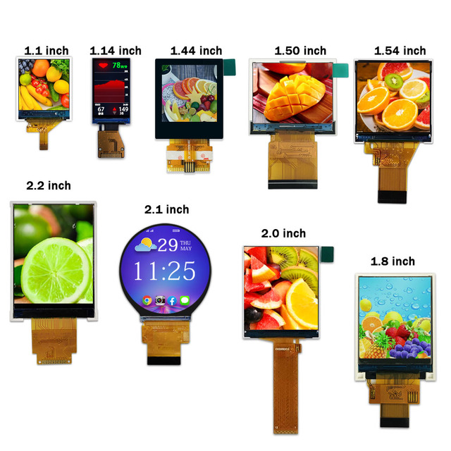 ChengHao CH900WS01A-CT 1.1-2.8 Inch TN Mode 800x480 TFT LCD Display Modules 2.8-3.3V 1200cd/m Brightness 16.7M Color