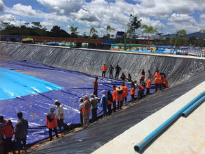 Estanque de Cría de Peces y Camarones a <span class=keywords><strong>Precio</strong></span> Económico con Revestimiento de PVC Resistente, Piscinas de Natación, Parque Acuático, Piscina de Buceo - Product Image 3