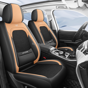 Popolari Coprisedili Auto Bicolore in Seta Ghiaccio Anti Usura per <span class=keywords><strong>Opel</strong></span> Astra <span class=keywords><strong>Corsa</strong></span> Mokka Grandland Crossland Traspiranti Set Completo - Product Image 1