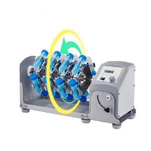 IKEME Pengaduk Putar Sumbu Panjang Tabung Uji Laboratorium Pengocok Darah Pengaduk Vertikal Rotator Pengocok Laboratorium - Product Image 4