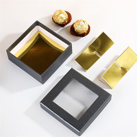 Boîte cadeau de chocolat, bonbons assortis, chocolat de luxe, panier cadeau de chocolat gastronomique, chocolats blancs, truffes, boîte de bonbons de fête
