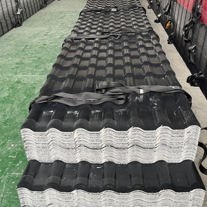 Tấm lợp ngói chịu nhiệt đầy màu sắc <span class=keywords><strong>PVC</strong></span> nhựa lợp ngói bốn lớp mái ngói trường tòa nhà và nhà máy - Product Image 1