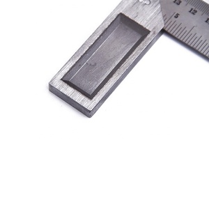 Regla de Ángulo Artística en Forma de L de Metalurgia de Polvos, Mango de Acero Antideslizante y Anticorte, Tipo Cuadrado - Product Image 3