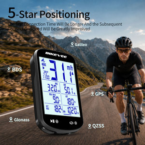 Computadora para Bicicleta con GPS Bikevee, Pantalla de Vidrio de 2.6 Pulgadas, ANT+ con Aplicación para Ciclismo de Alto Rendimiento - Product Image 4