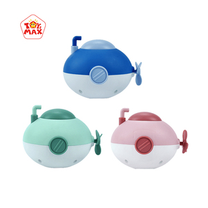 Jouet de <span class=keywords><strong>bain</strong></span> flottant à remonter en plastique en forme de sous-marin de dessin animé mignon pour bébés garçons et filles - Product Image 1